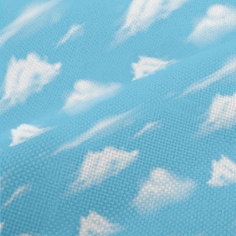 Realistic Blue Sky And White C Performance Linen