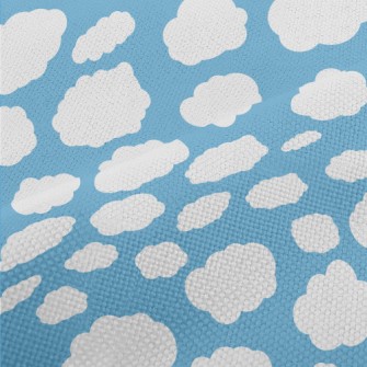 Blue Sky And White Clouds Performance Linen