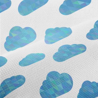 Beautiful Polygonal Clouds Performance Linen