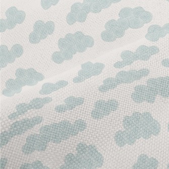 Circle Texture Clouds Performance Linen
