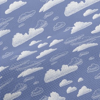 Abstract Cloud Painting Performance Linen