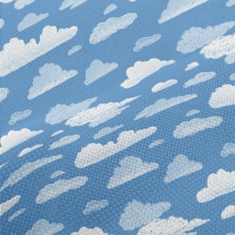 Blue Sky And White Clouds Graf Performance Linen