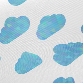 Beautiful Polygonal Clouds Twill