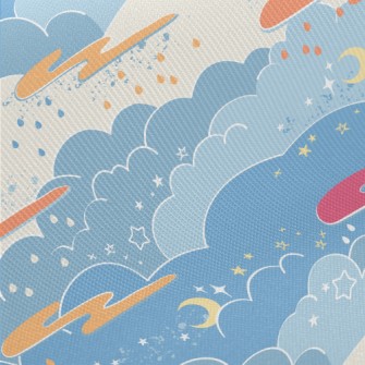 Fantasy Fairy Tale Sky Twill