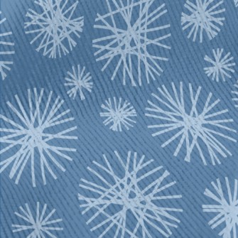 Line Pattern Round Standard Corduroy