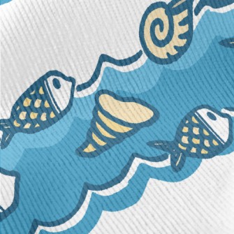 Shells And Fish Standard Corduroy