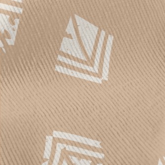 Mottled Diamond Pattern Standard Corduroy