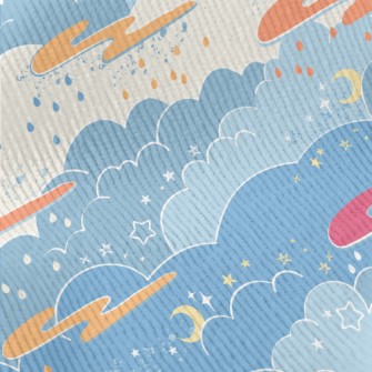 Fantasy Fairy Tale Sky Standard Corduroy
