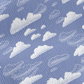 Abstract Cloud Painting Standard Corduroy