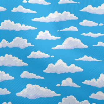 Fluffy Cartoon Clouds Dobby