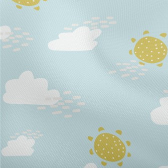 Cute Clouds And Sun Dobby