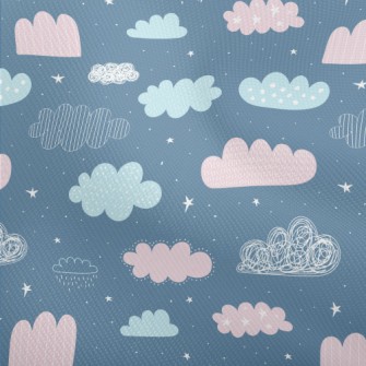 Hand Drawn Doodle Clouds Dobby