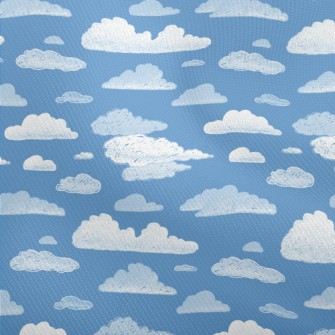 Blue Sky And White Clouds Graf Dobby