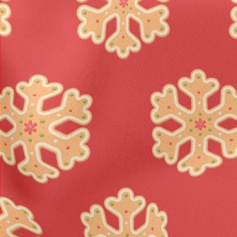 Snowflake Gingerbread Stretch Ponte