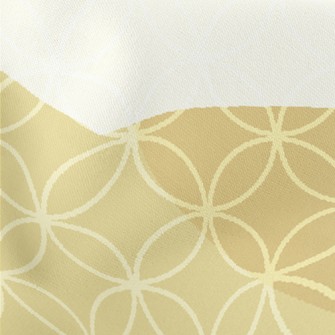 Japanese Retro Clouds Stretch Ponte