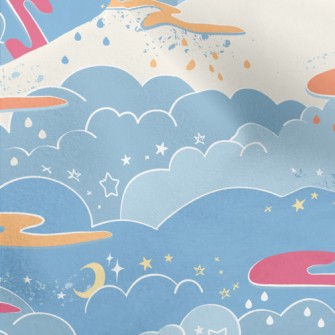 Fantasy Fairy Tale Sky Micro Fleece