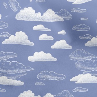 Abstract Cloud Painting Micro Fleece