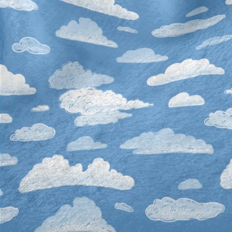 Blue Sky And White Clouds Graf Minky