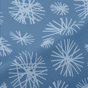 Line Pattern Round Piqué