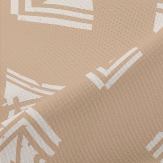 Mottled Diamond Pattern Piqué