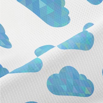 Beautiful Polygonal Clouds Piqué