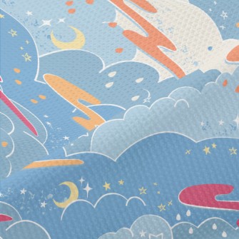 Fantasy Fairy Tale Sky Piqué