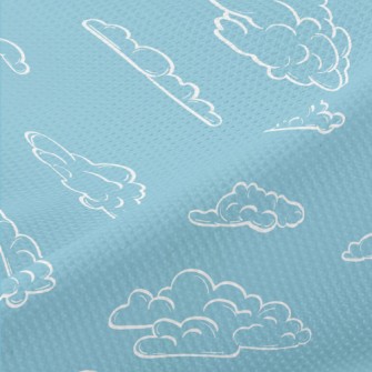 Empty Lines Clouds Piqué