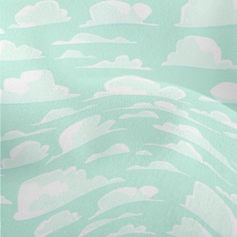 Cute Cartoon Sky Lightweight Performance Linen