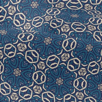 Gorgeous Blue Kaleidoscope Modern Jersey