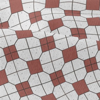 Retro Tile Pattern Modern Jersey