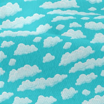 Beautiful Cartoon Clouds Modern Jersey