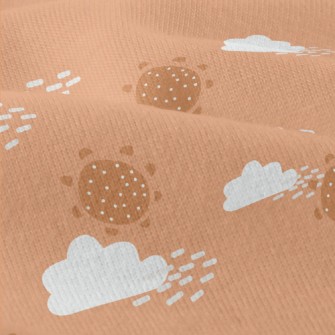 Orange Sky And Sun Modern Jersey