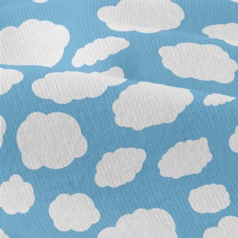 Blue Sky And White Clouds Modern Jersey