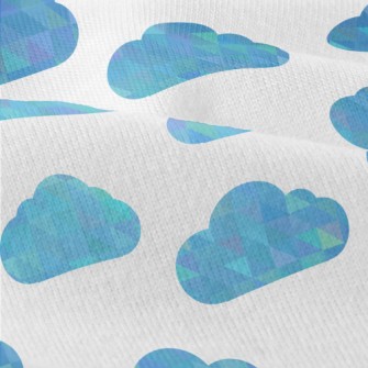 Beautiful Polygonal Clouds Modern Jersey