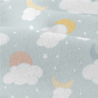 Colorful Hand Drawn Moon Modern Jersey