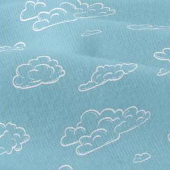 Empty Lines Clouds Modern Jersey