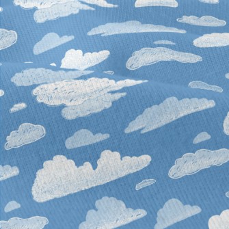 Blue Sky And White Clouds Graf Modern Jersey