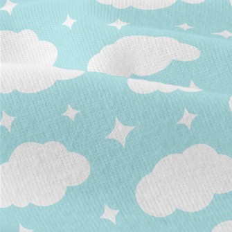 White Stars And Clouds Modern Jersey