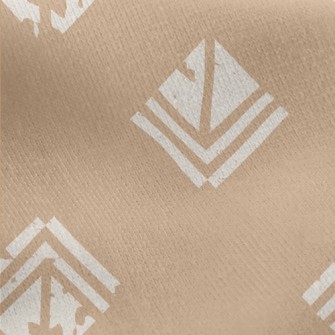 Mottled Diamond Pattern Jersey Backed Fleece