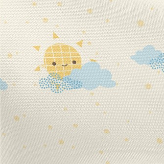 Cute Texture Sunny Day Pongee