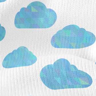 Beautiful Polygonal Clouds Stretch Jersey