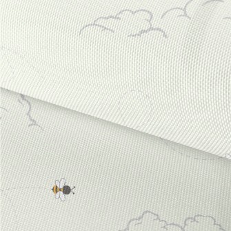 Cute Flying Bee Waterproof Oxford