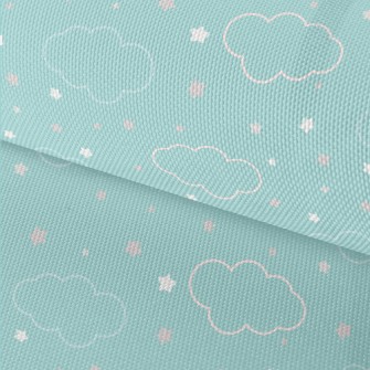 Exquisite And Lovely Starry Sk Waterproof Oxford