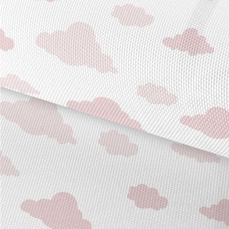 Cute Pink Clouds Waterproof Oxford