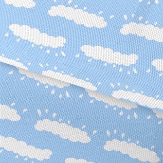 Rainy Day Hand Drawn Doodles Waterproof Oxford
