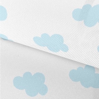 Light Blue Clouds Waterproof Oxford