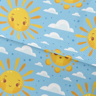 Cute Cartoon Sun Waterproof Oxford