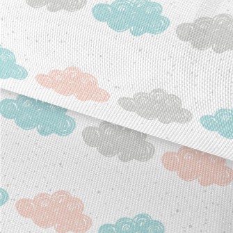 Three Color Cloud Graffiti Waterproof Oxford