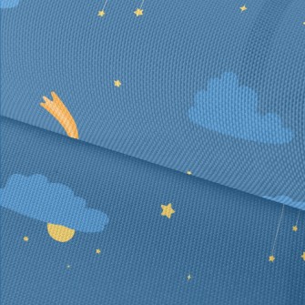 Cute Night Shooting Star Waterproof Oxford