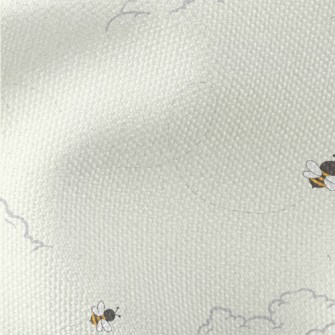 Cute Flying Bee Waterproof Canvas